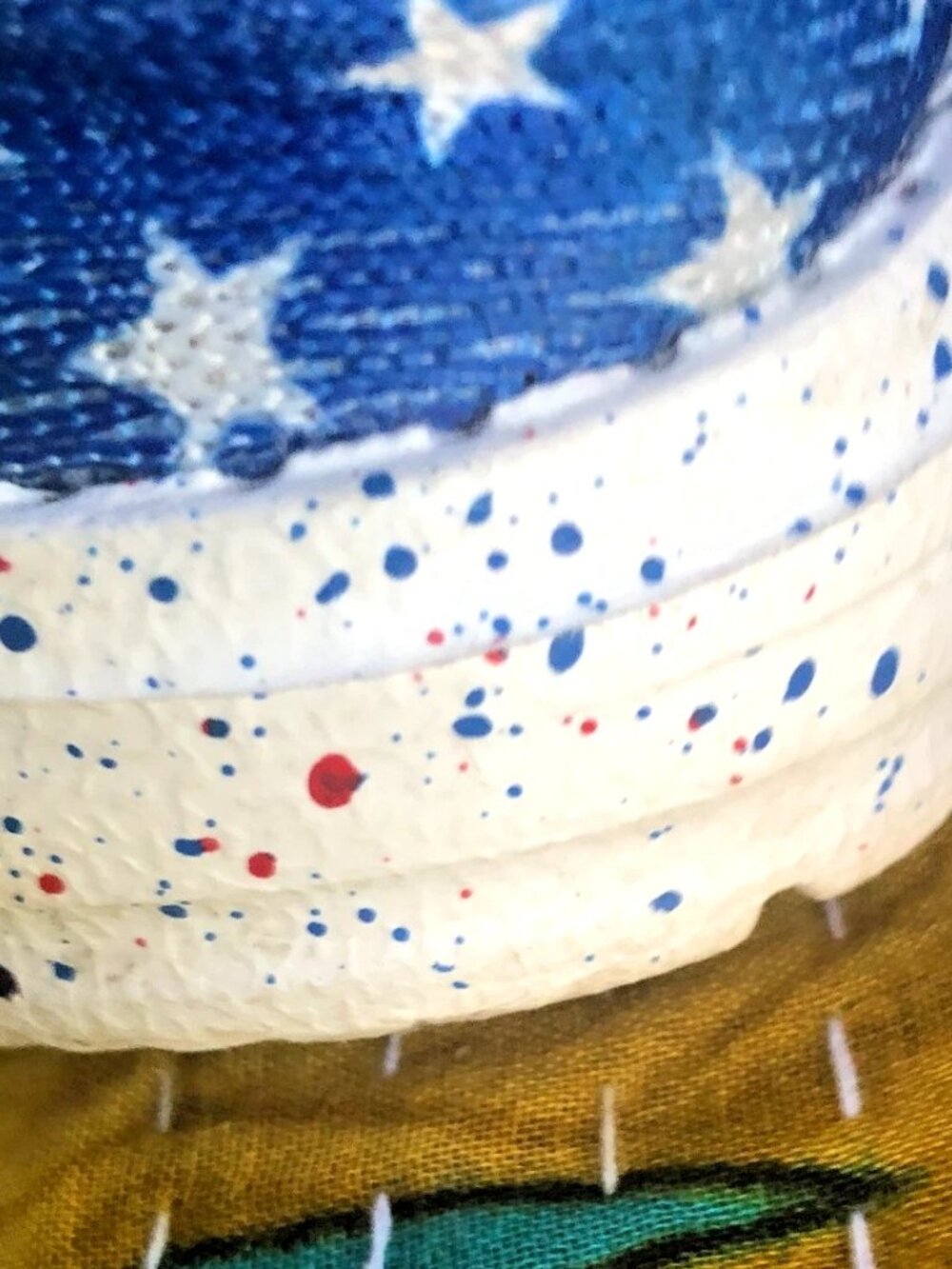 Hey Dude Wendy Sox Patriotic American Flag Shoes Women's Size 6 Slip-On Loafer - Picture 4 of 9